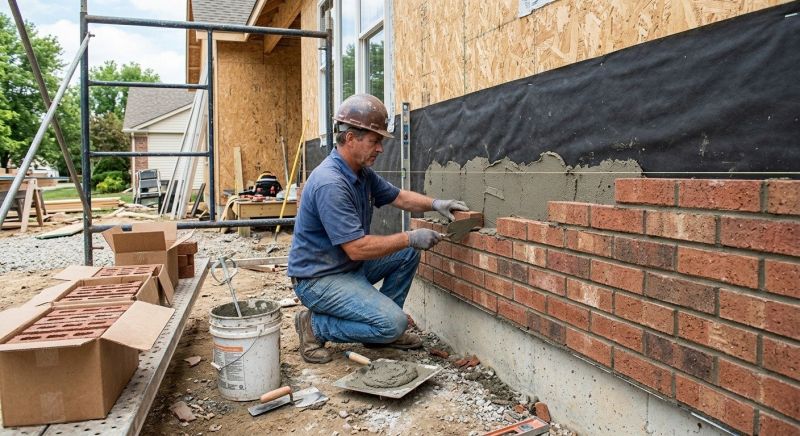 Brick Veneer Siding Installation in Napa, CA
