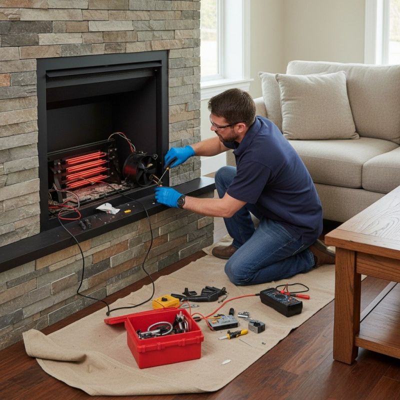 Fireplace Insert Repair
