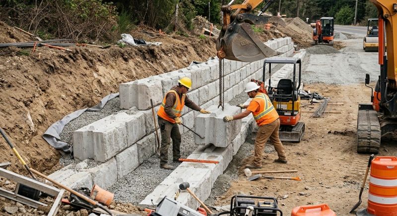 Block Foundation Installation in West Hartford, CT