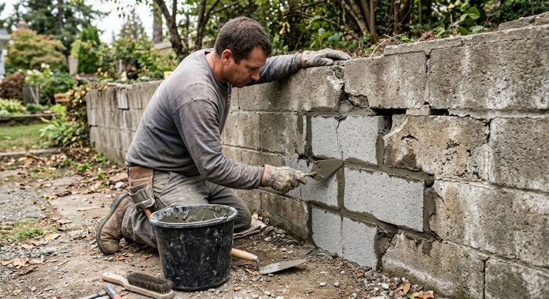 Block Wall Repair in Cleveland, OH