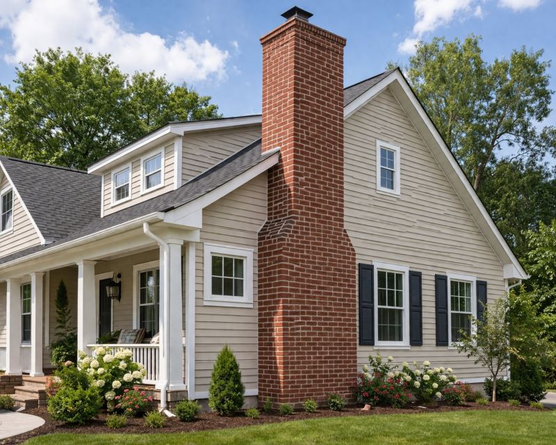 Brick Chimney Replacement in Medina, OH