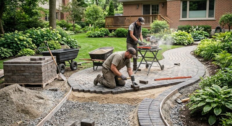 Brick Landscaping Service in Danbury, CT