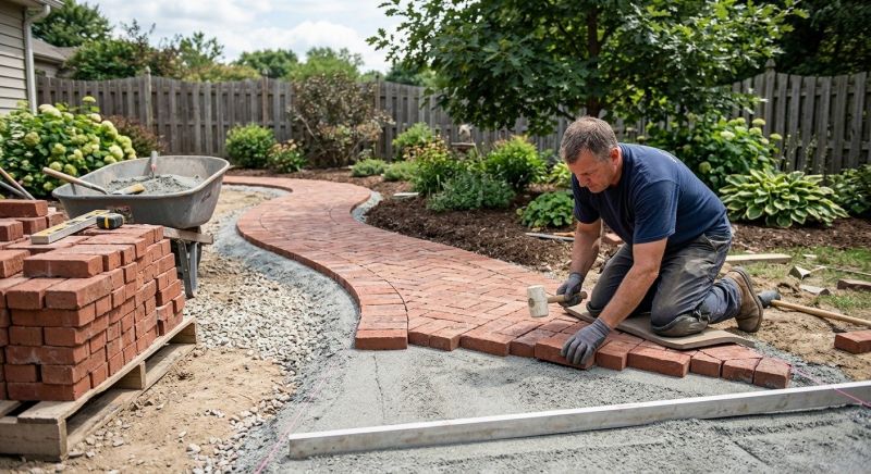 Brick Landscaping Service in Greenwich, CT