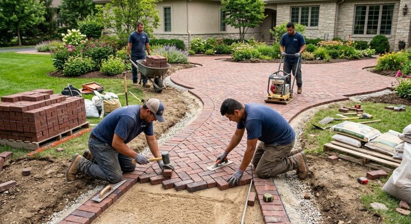 Brick Landscaping Service in Stamford, CT