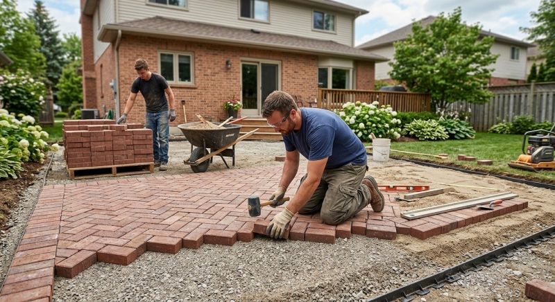 Brick Paving Installation in Fairfield County, CT