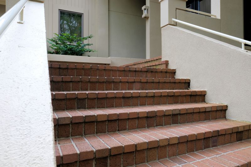 Brick Stairs Installation in West Hartford, CT