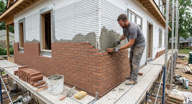 Brick Veneer Siding Installation in Napa, CA